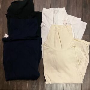 4 Talbots Mock Neck Everyday T-Shirts